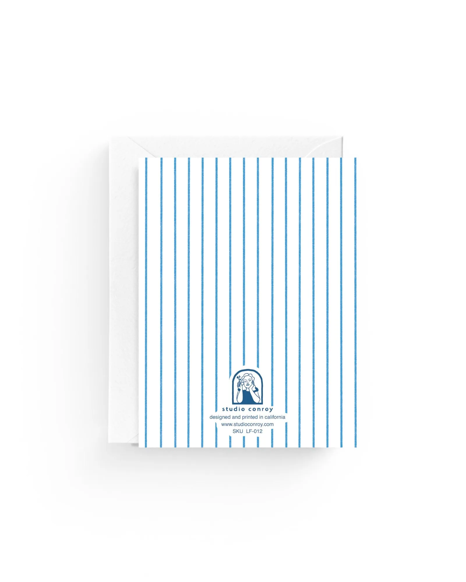 Striped Tulip Card sold by Jones product image thumbnail 2