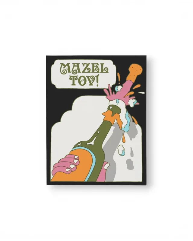 Mazel Tov Card made by Jones
