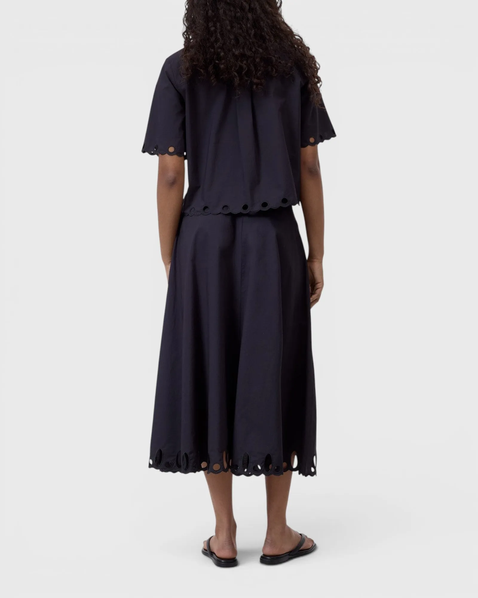 Embroidered Short Sleeve Shirt - Black sold by Jones product image thumbnail 3