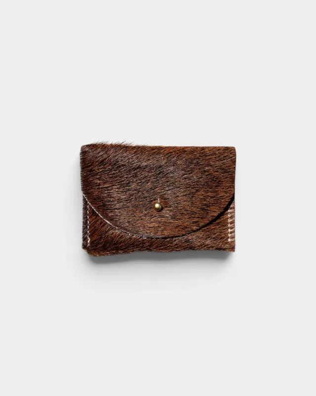 Cardholder - Brown Cowhide made by PRIMECUT