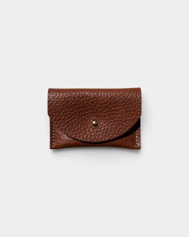 Cardholder - Chocolate Leather made by PRIMECUT
