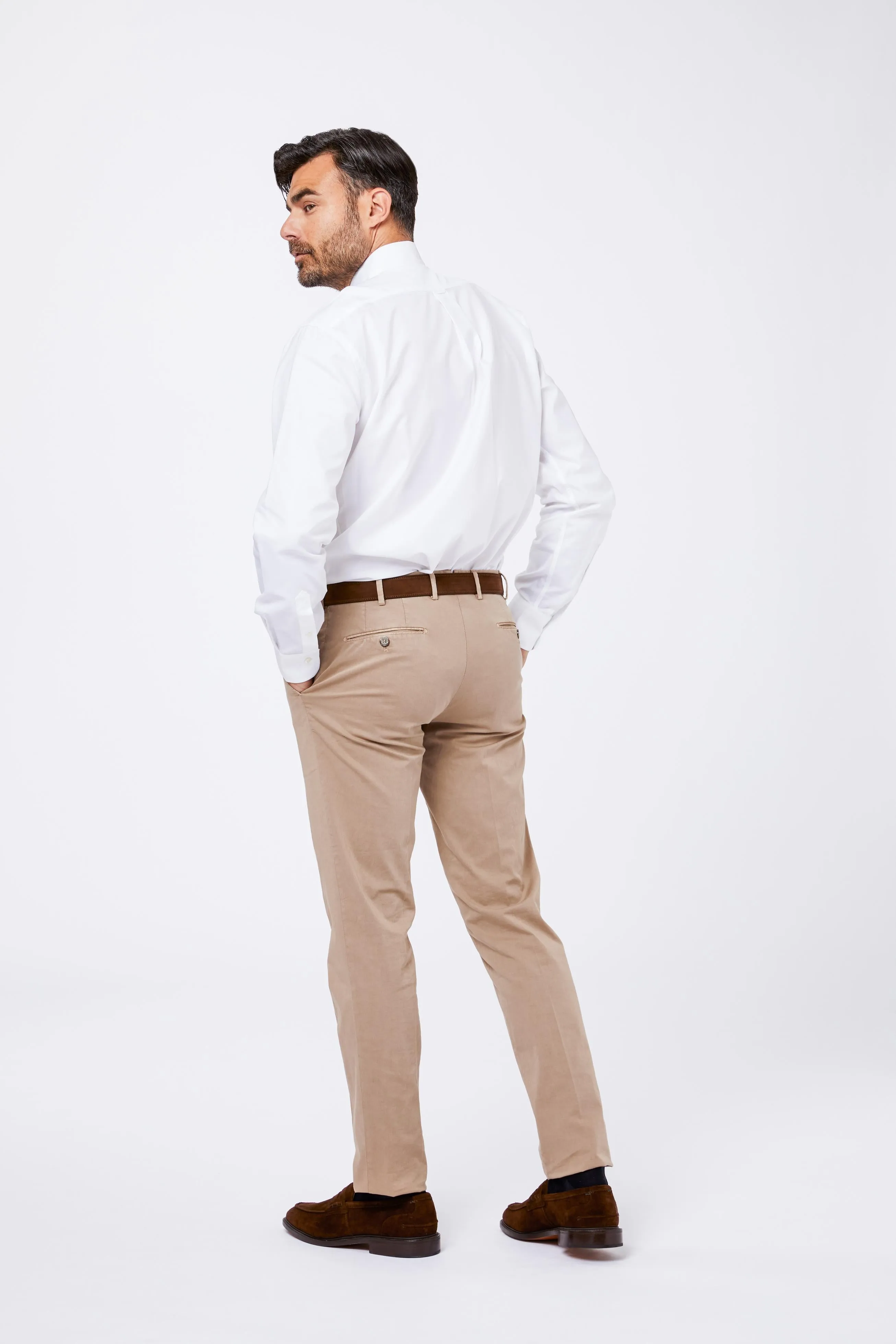 Camicia Bianca Cotone Oxford Unito Collo Button Down sold by principe di firenze product image thumbnail 2