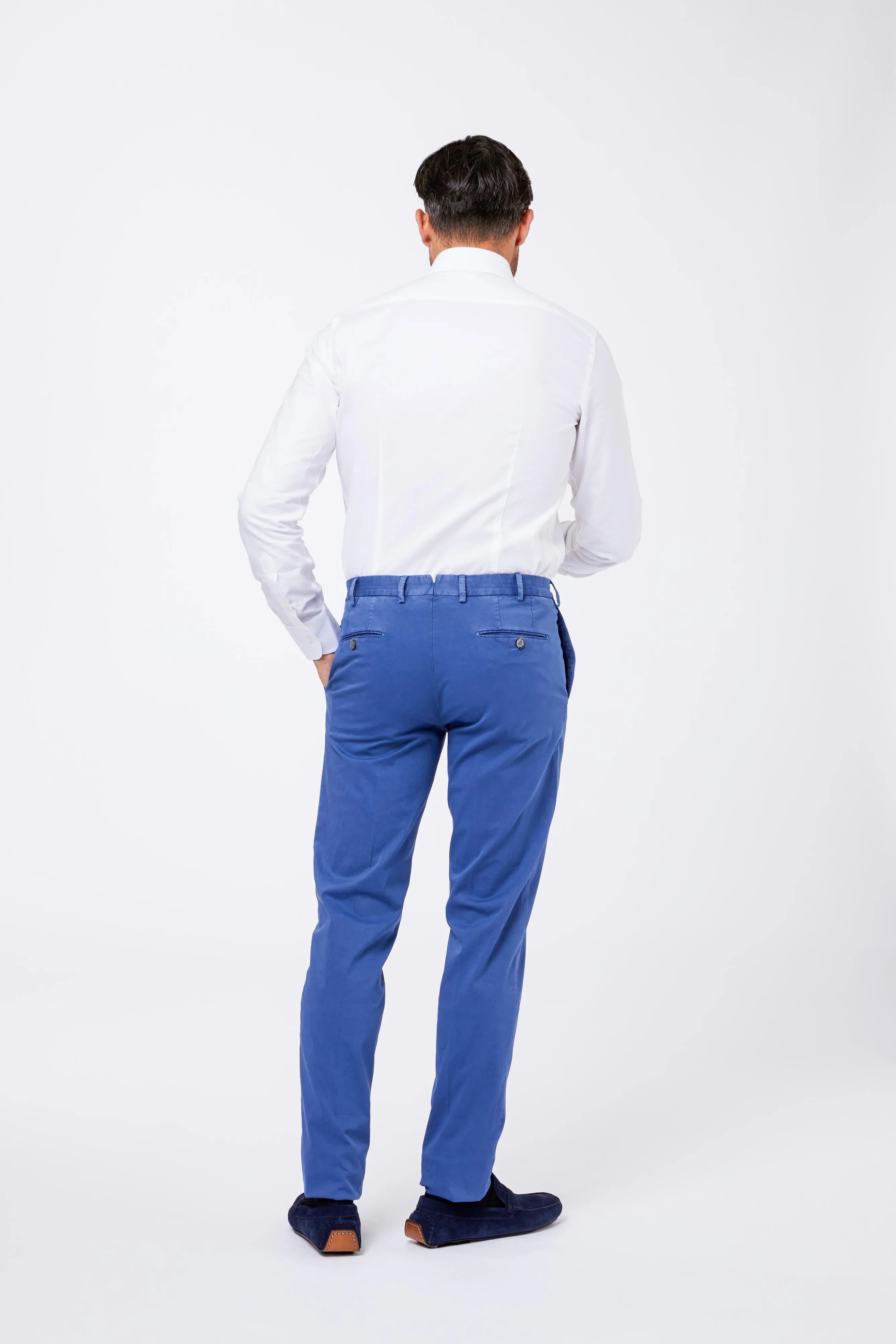 Camicia Bianca Pint Point Unito Collo Mezzo Francese sold by principe di firenze product image thumbnail 3