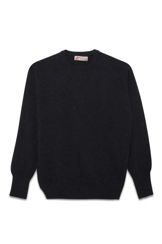 GORDON CREWRIESO1CHARCOAL made by principe di firenze