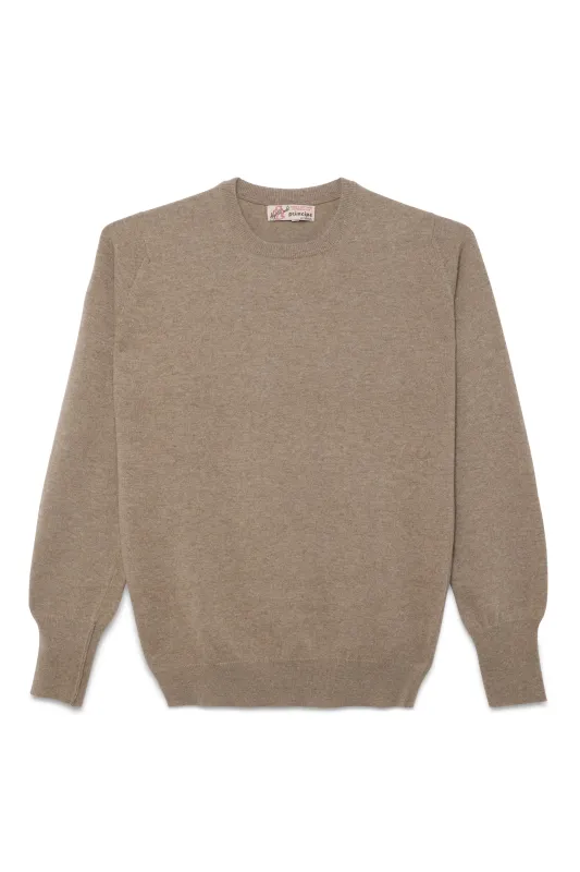 GORDON CREWRIESO1DK NATURAL made by principe di firenze