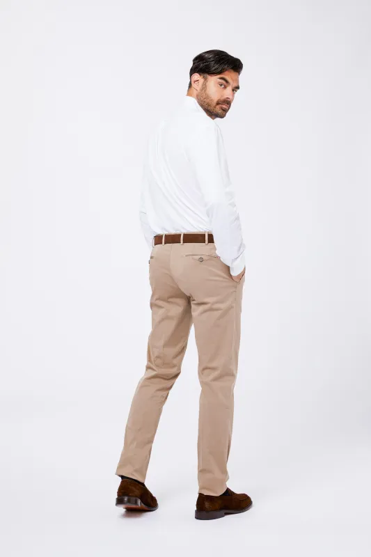 Camicia Bianca Jersey Collo Button Down made by principe di firenze