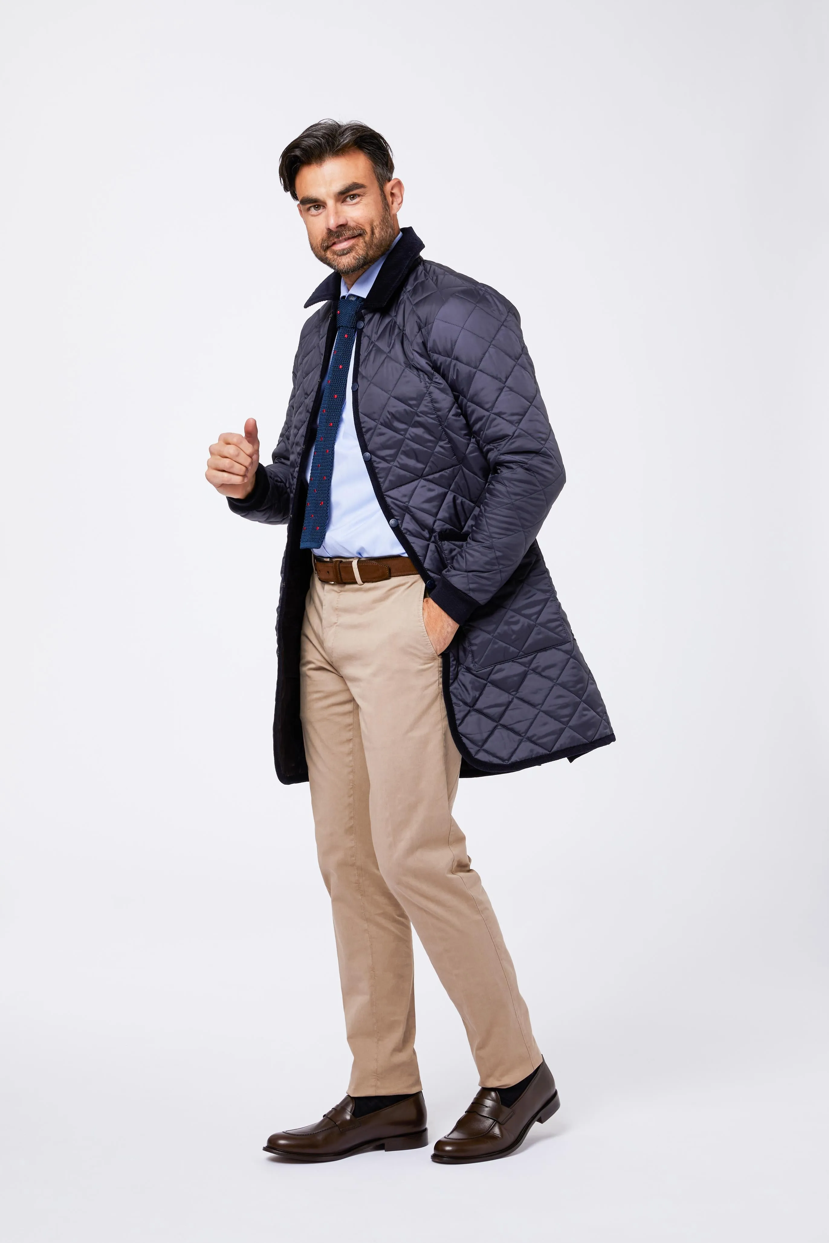 Camicia Bianca Cotone Collo Mezzo Francese sold by principe di firenze product image thumbnail 3