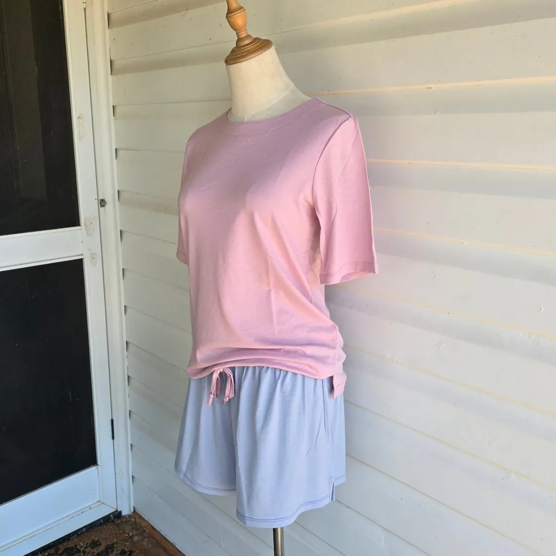 NEW Women's Merino Tee- Elbow length sleeve. sold by Sleepy Merino product image thumbnail 3