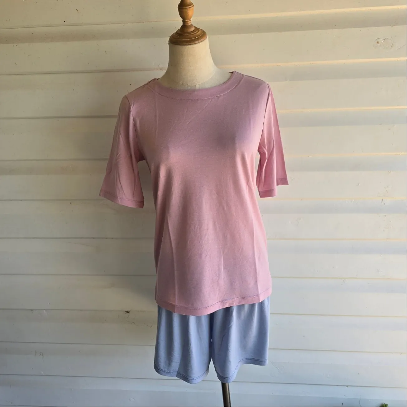 NEW Women's Merino Tee- Elbow length sleeve. sold by Sleepy Merino product image thumbnail 4