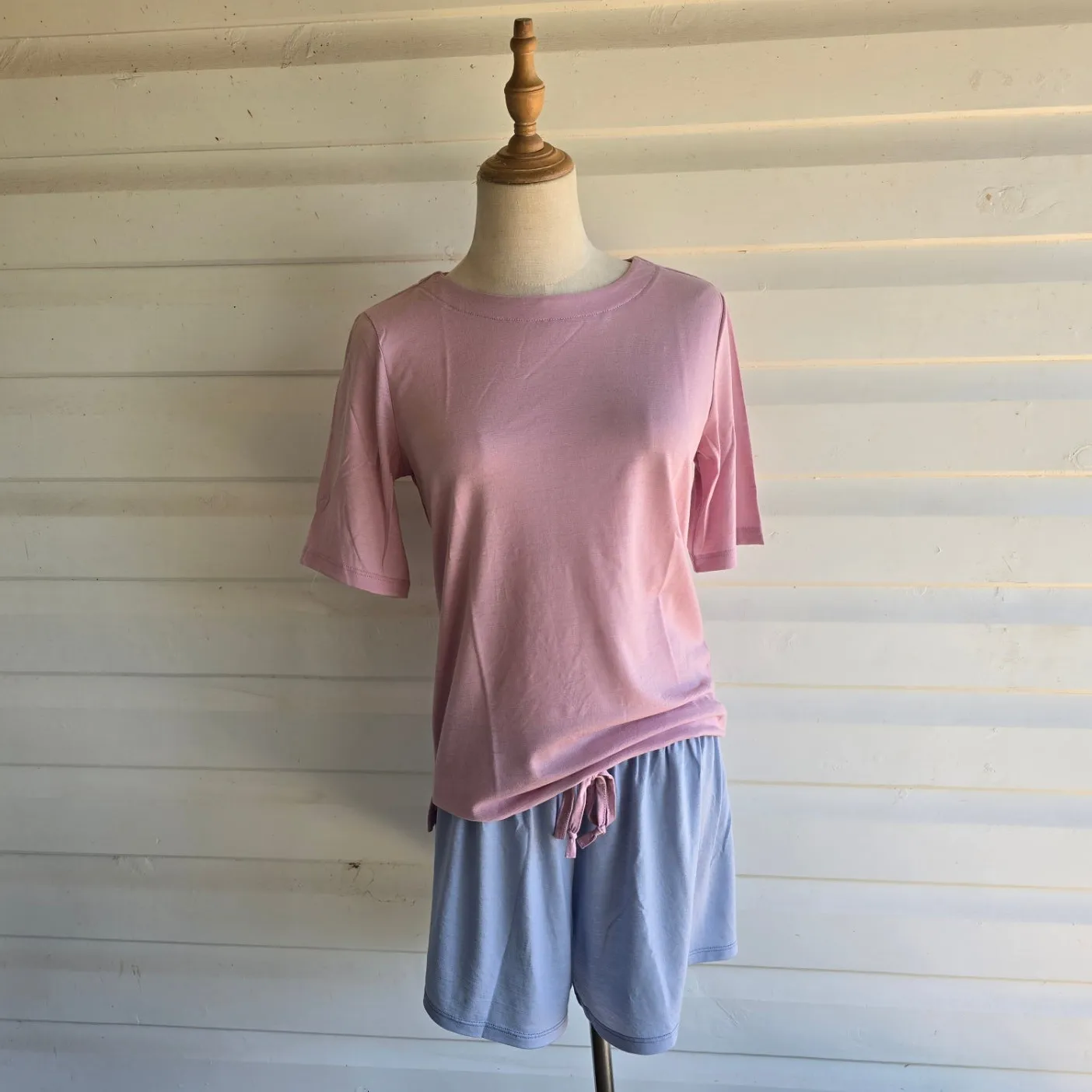 NEW Women's Merino Tee- Elbow length sleeve. sold by Sleepy Merino product image thumbnail 2