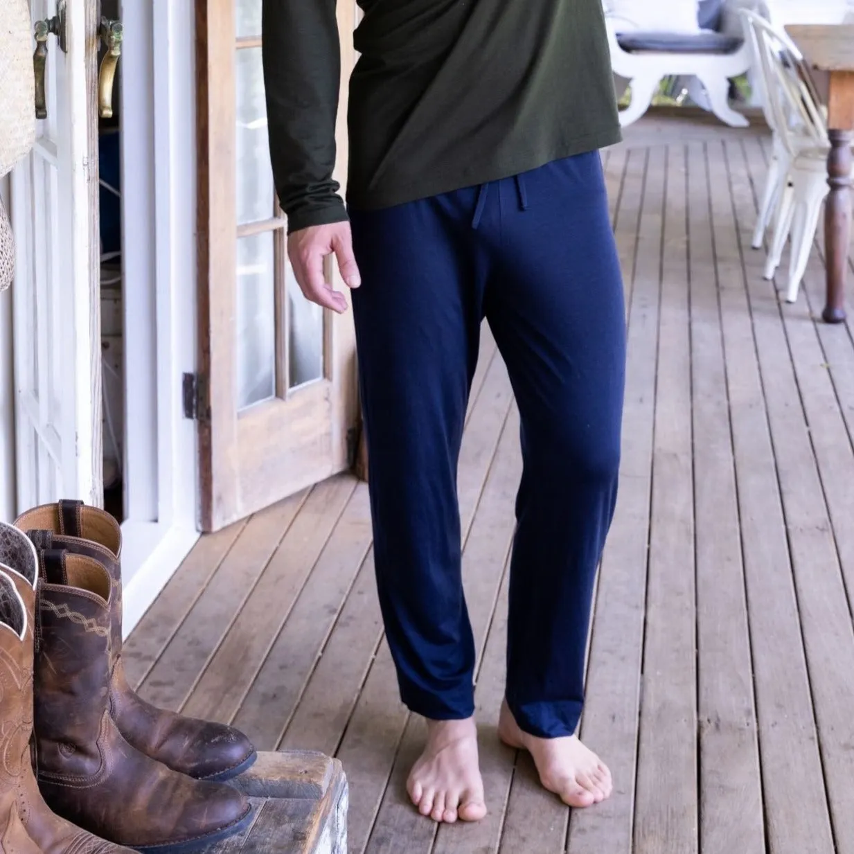 Sleepy Merino Sleep and Lounge Pants TALL sold by Sleepy Merino product image thumbnail 3