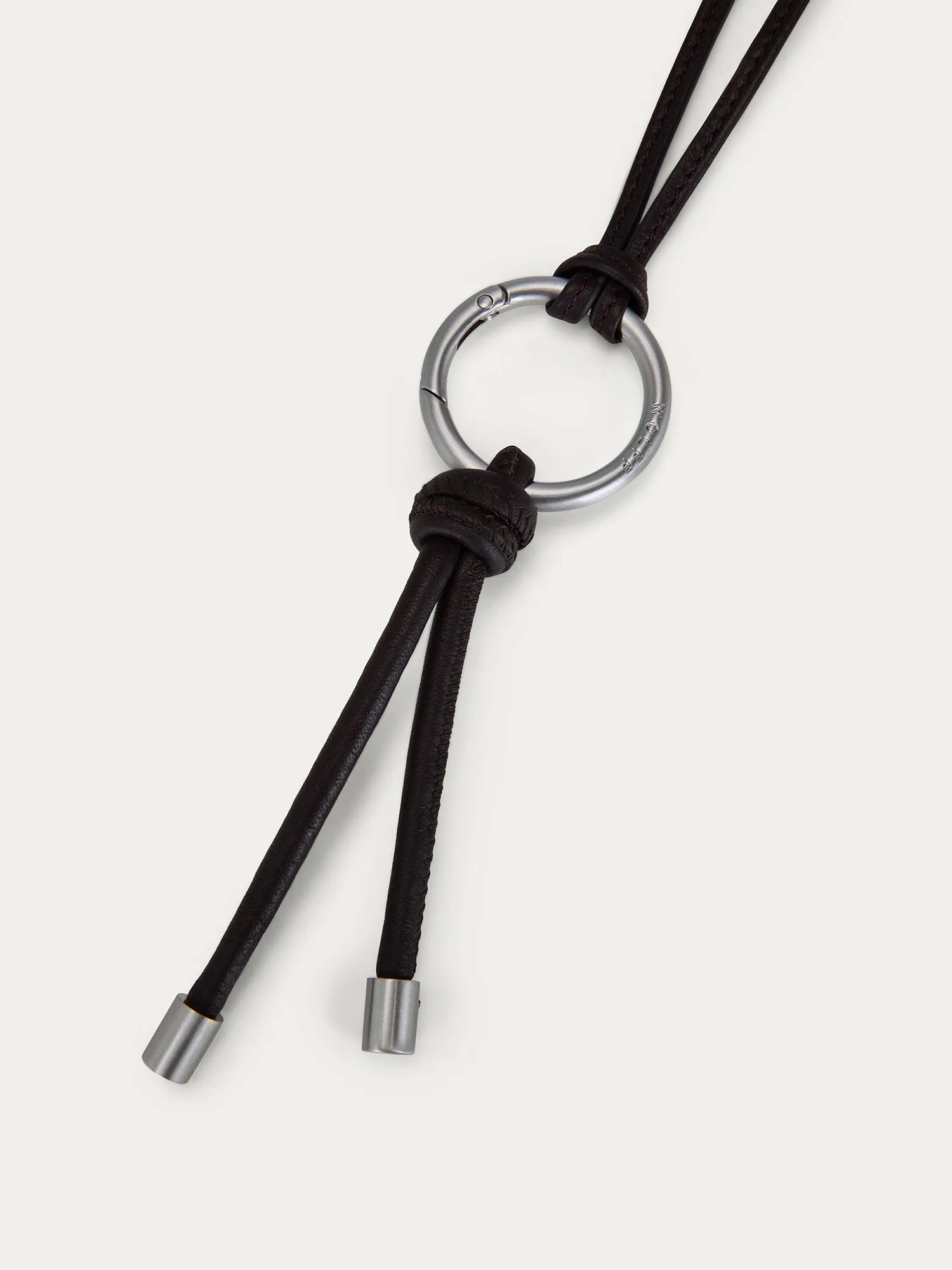 Wolff Signature Keyring — Chocolate sold by Wolff Studios product image thumbnail 2