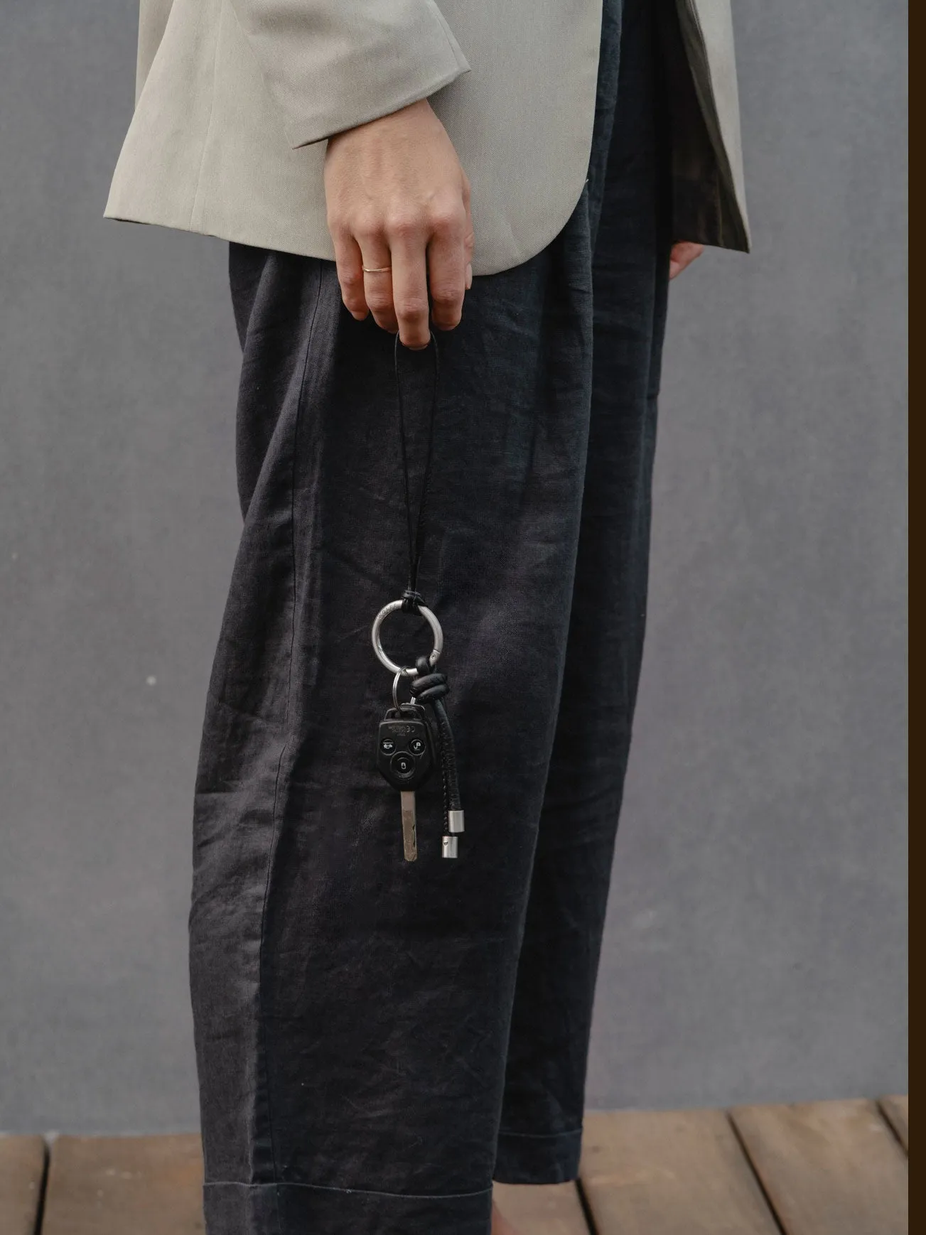 Wolff Signature Keyring — Black sold by Wolff Studios product image thumbnail 5