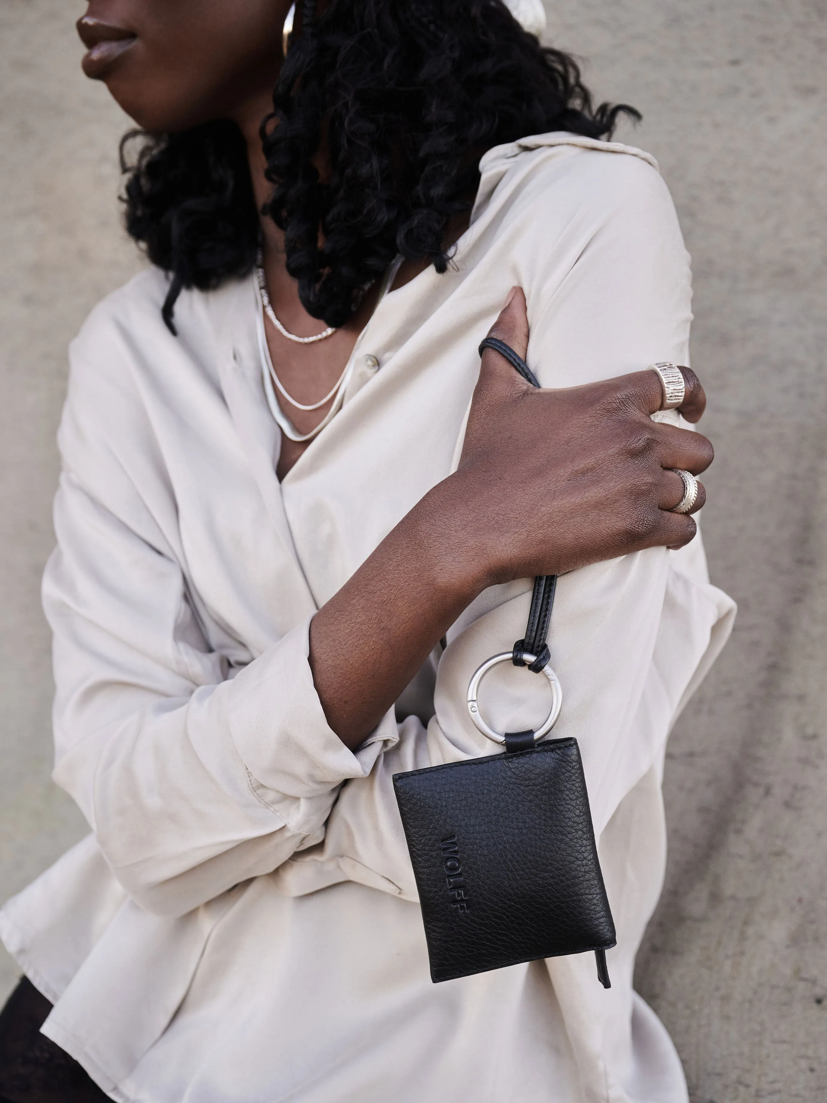 Elisa Mini Wallet — Black sold by Wolff Studios product image thumbnail 5