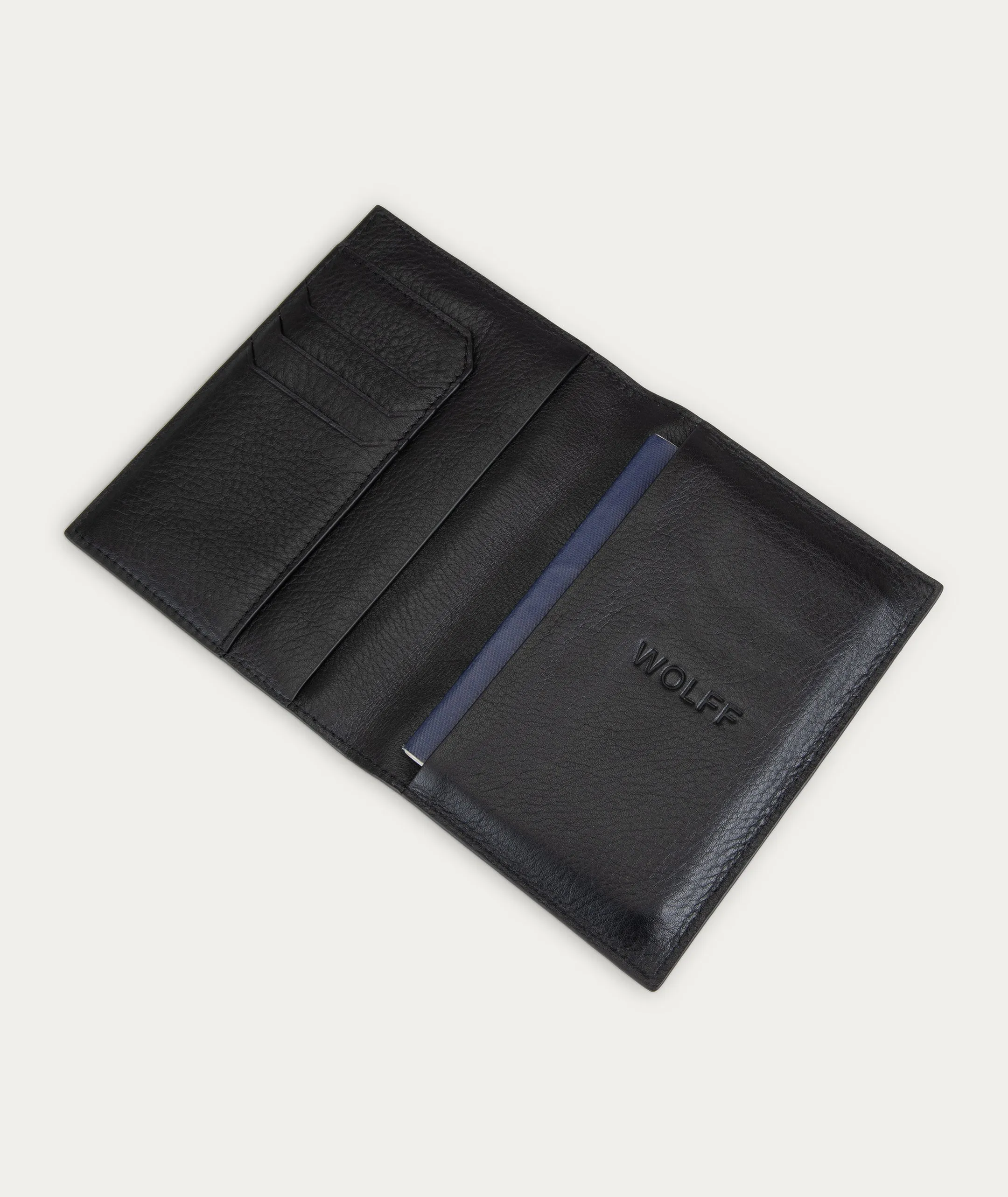 Bundle: Wallet & Passport Holder - black sold by Wolff Studios