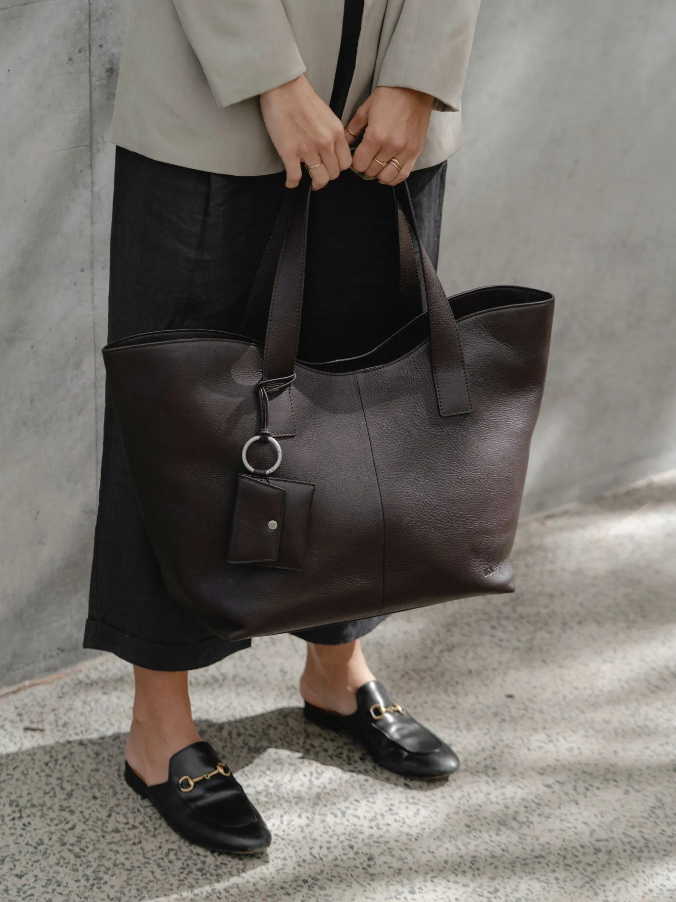 Elisa Mini Wallet — Chocolate sold by Wolff Studios product image thumbnail 3