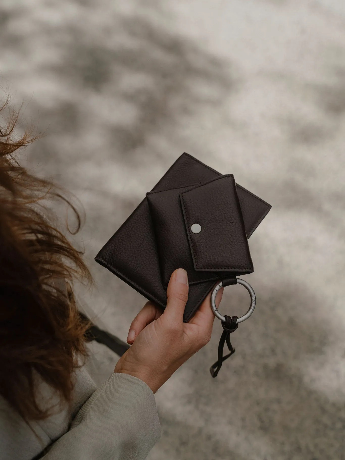 Elisa Mini Wallet — Chocolate sold by Wolff Studios product image thumbnail 2