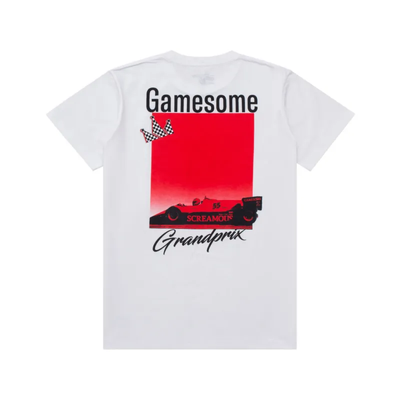 GAMESOME T-Shirt APEXBLITZ WHITE sold by Screamous