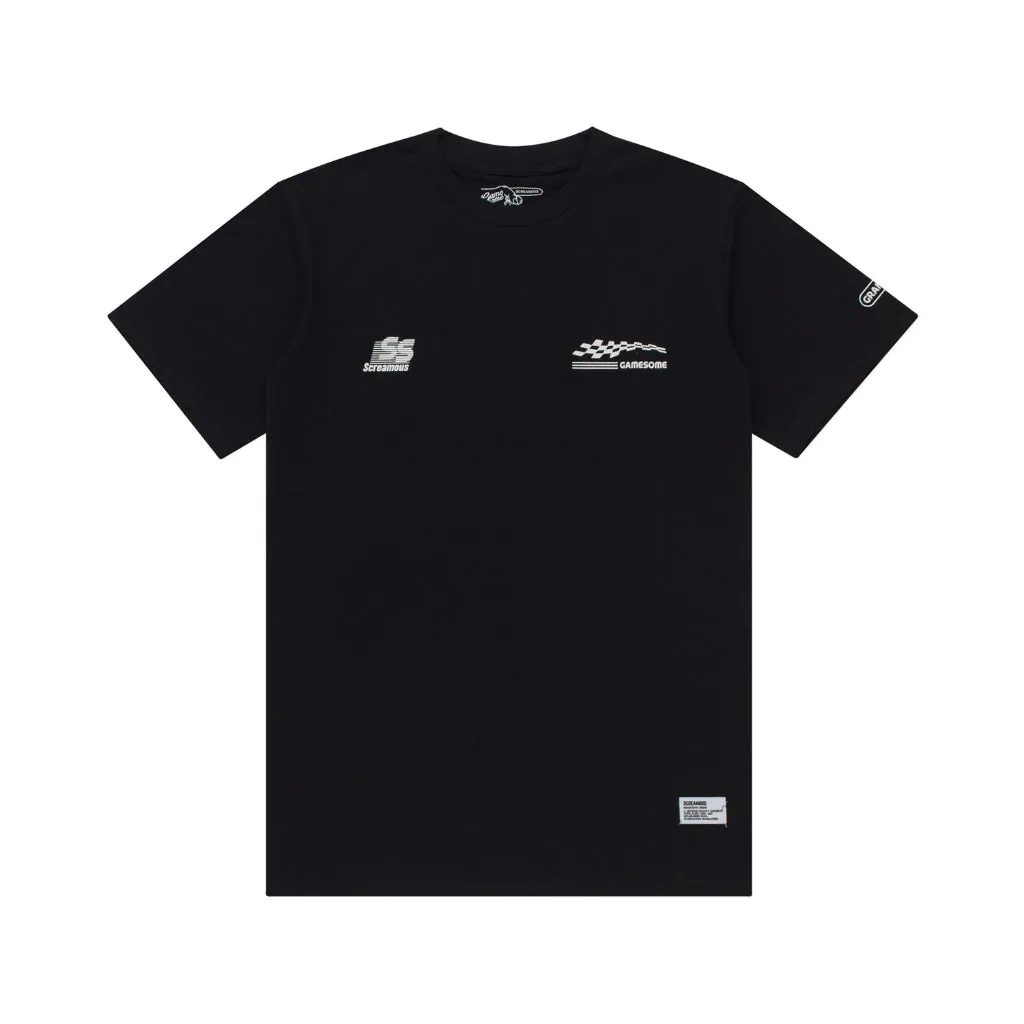 GAMESOME T-Shirt SHADE BLACK sold by Screamous