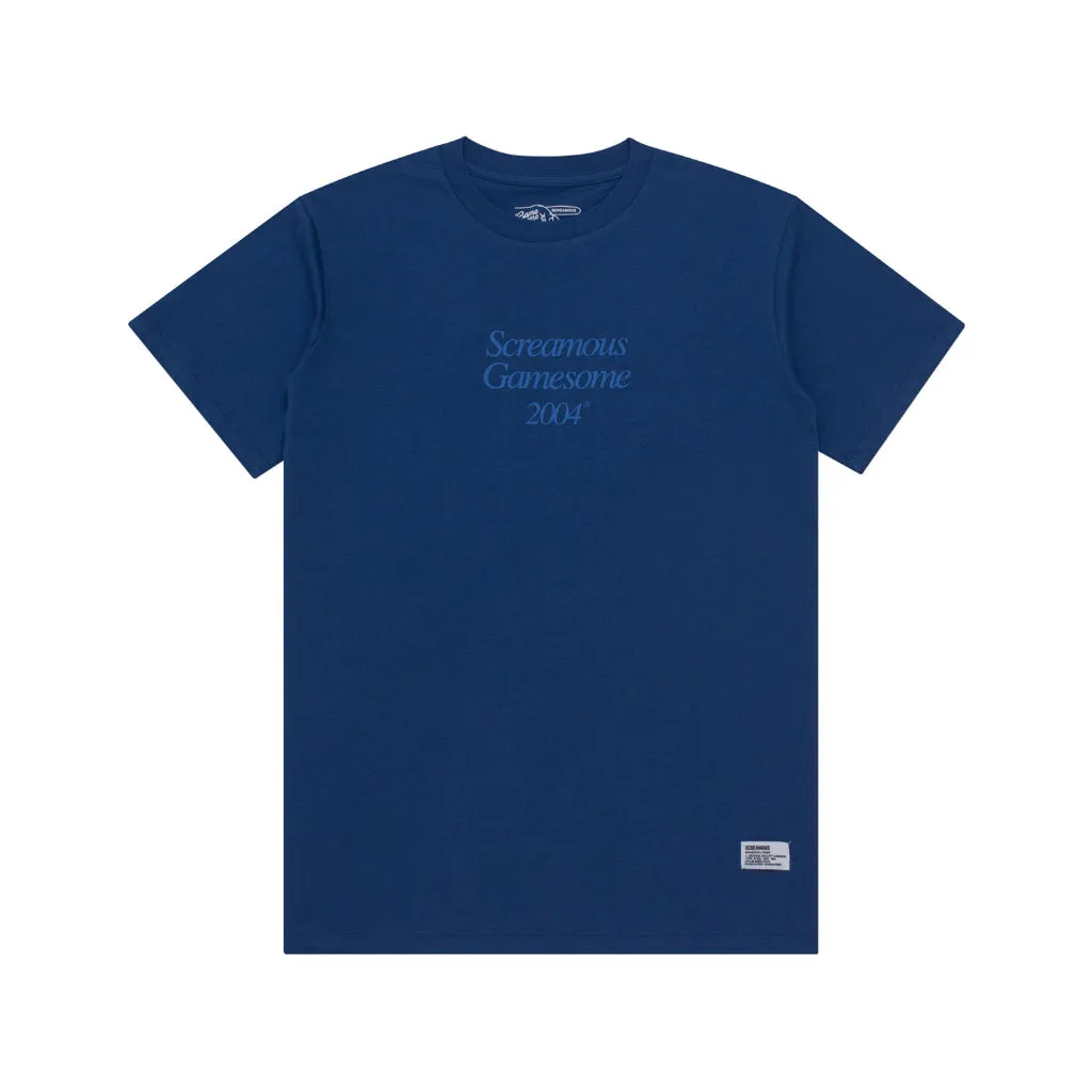 GAMESOME T-Shirt GAMESTIMES PEONY NAVY sold by Screamous