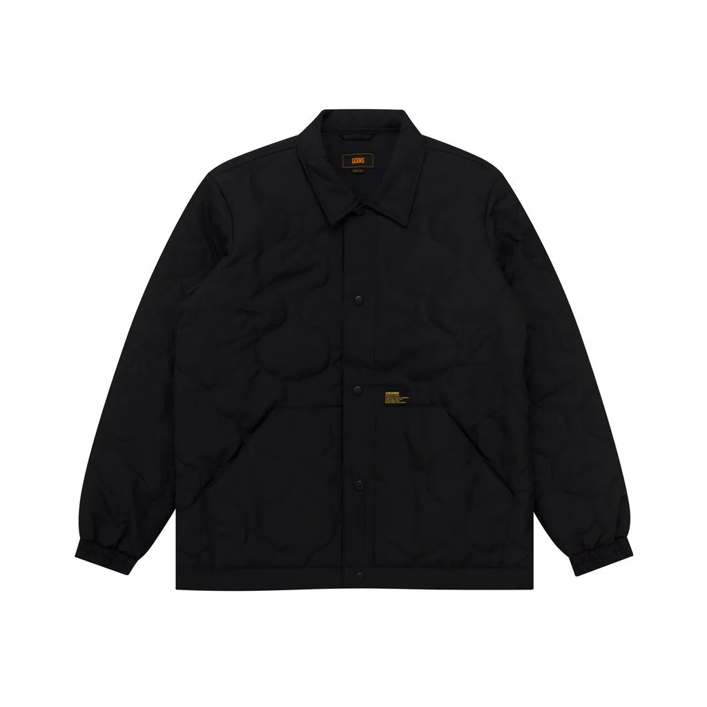 Quilted Jacket JAVI BLACK sold by Screamous