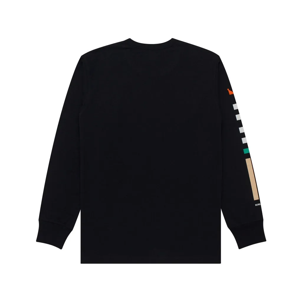 T-Shirt Longsleeves RACER BLACK sold by Screamous product image thumbnail 4