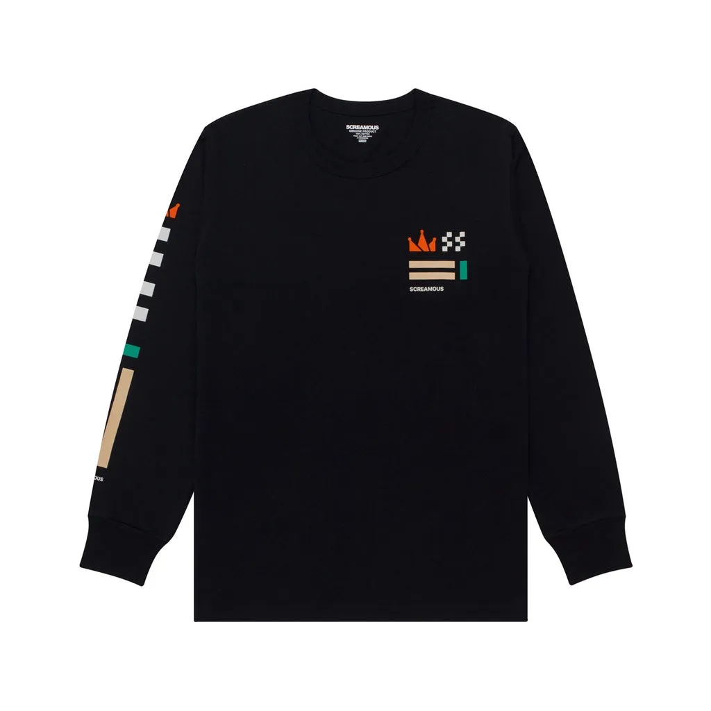 T-Shirt Longsleeves RACER BLACK sold by Screamous