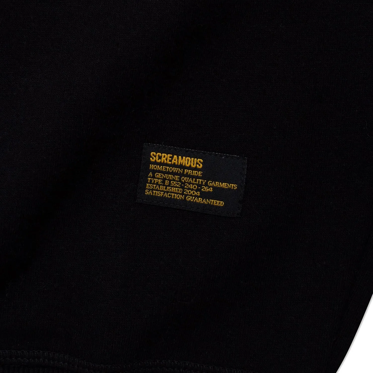 Sweater Crewneck LEGEND TINY ON BLACK BLACK sold by Screamous product image thumbnail 3