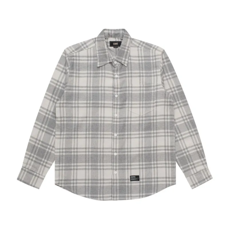Flannel JAMES GREY WHITE sold by Screamous