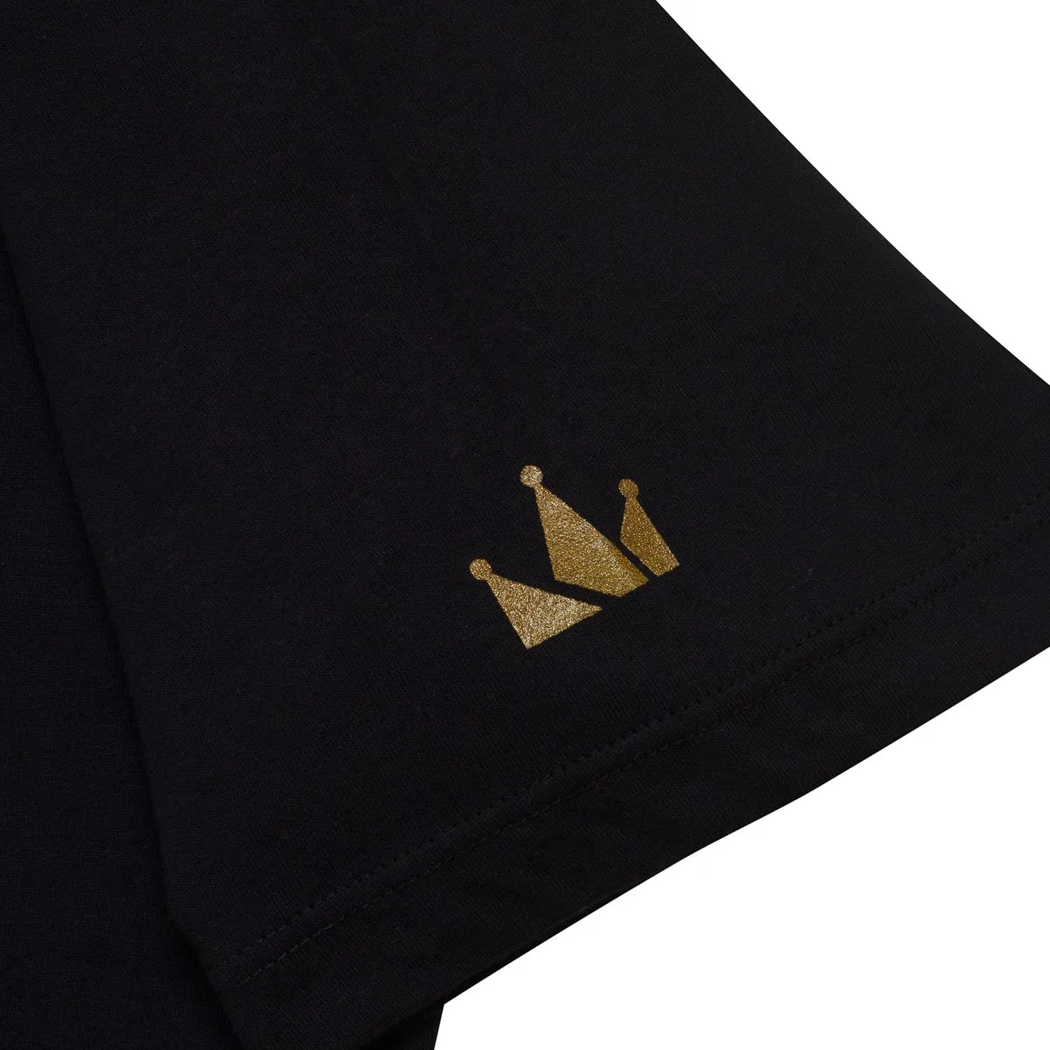 T-Shirt LEGEND TINY ON GOLD BLACK sold by Screamous product image thumbnail 3