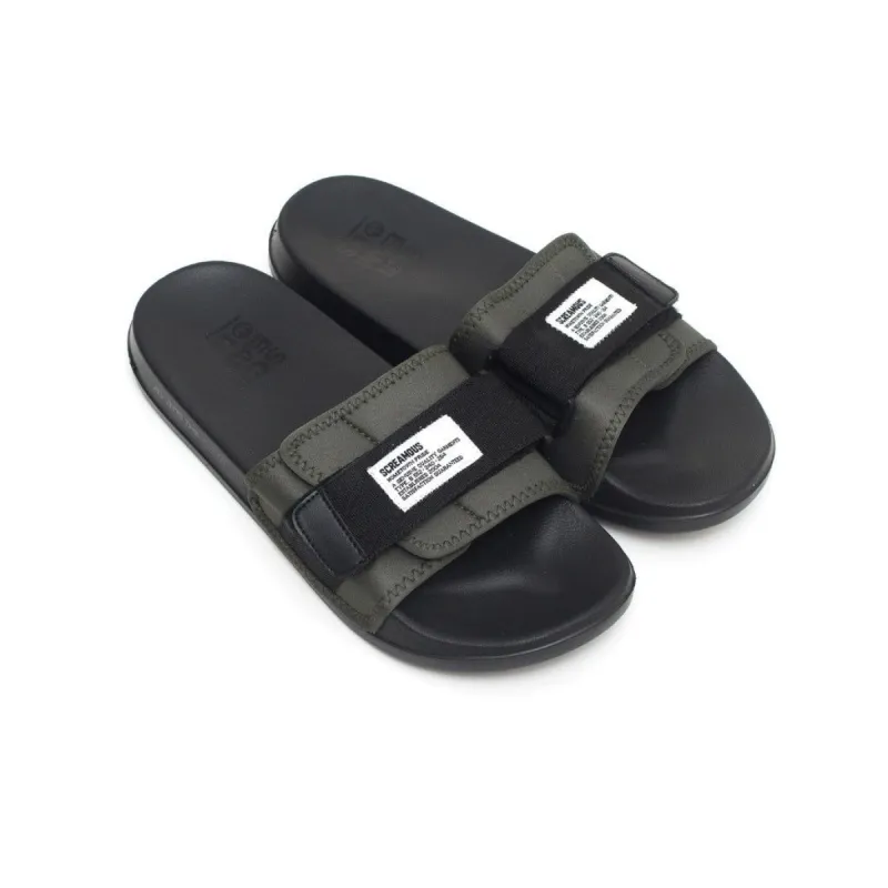 Slippers Sandals MOJO BLACK ARMY sold by Screamous