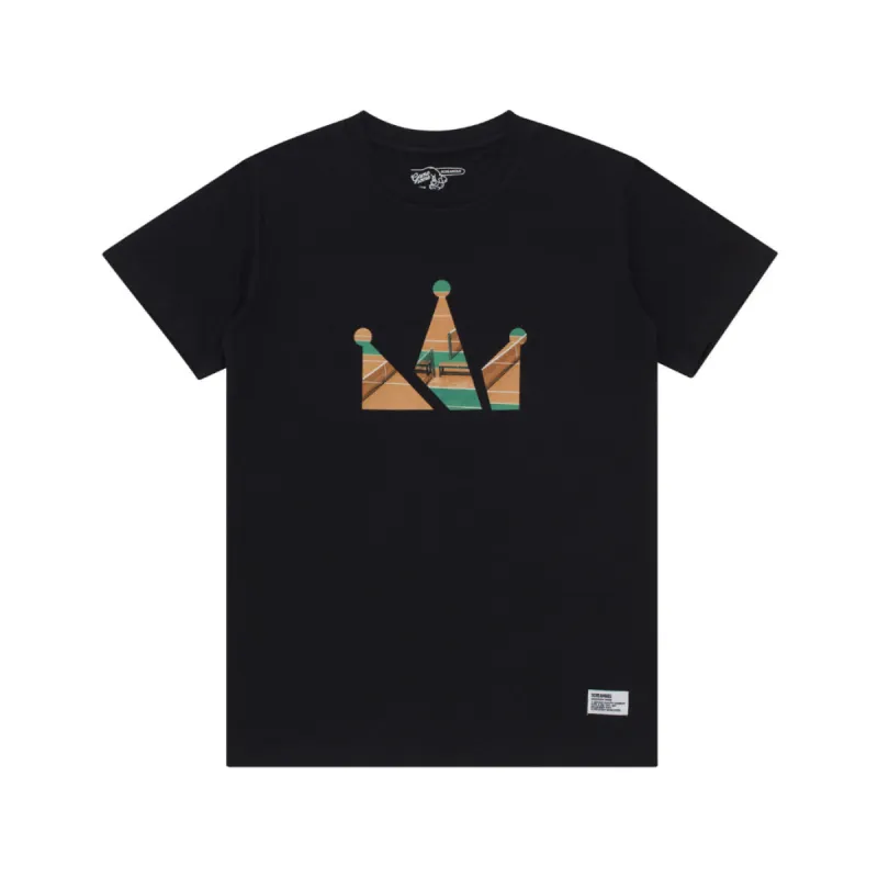 GAMESOME T-Shirt COURT BLACK sold by Screamous