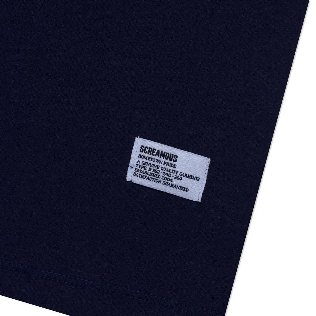 GAMESOME T-Shirt DRIBB NAVY BLUE sold by Screamous product image thumbnail 4