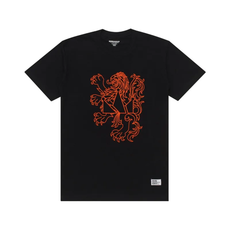 EURO SERIES 2024 T-Shirt NETHERLANDS FOOTBALL BLACK sold by Screamous