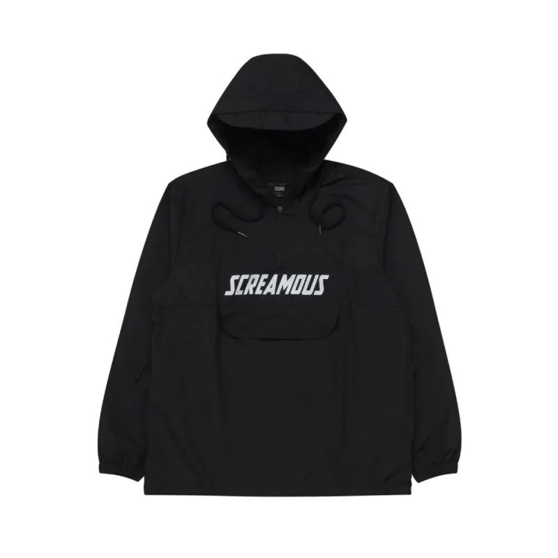Anorak Jacket MONTREAL BLACK sold by Screamous