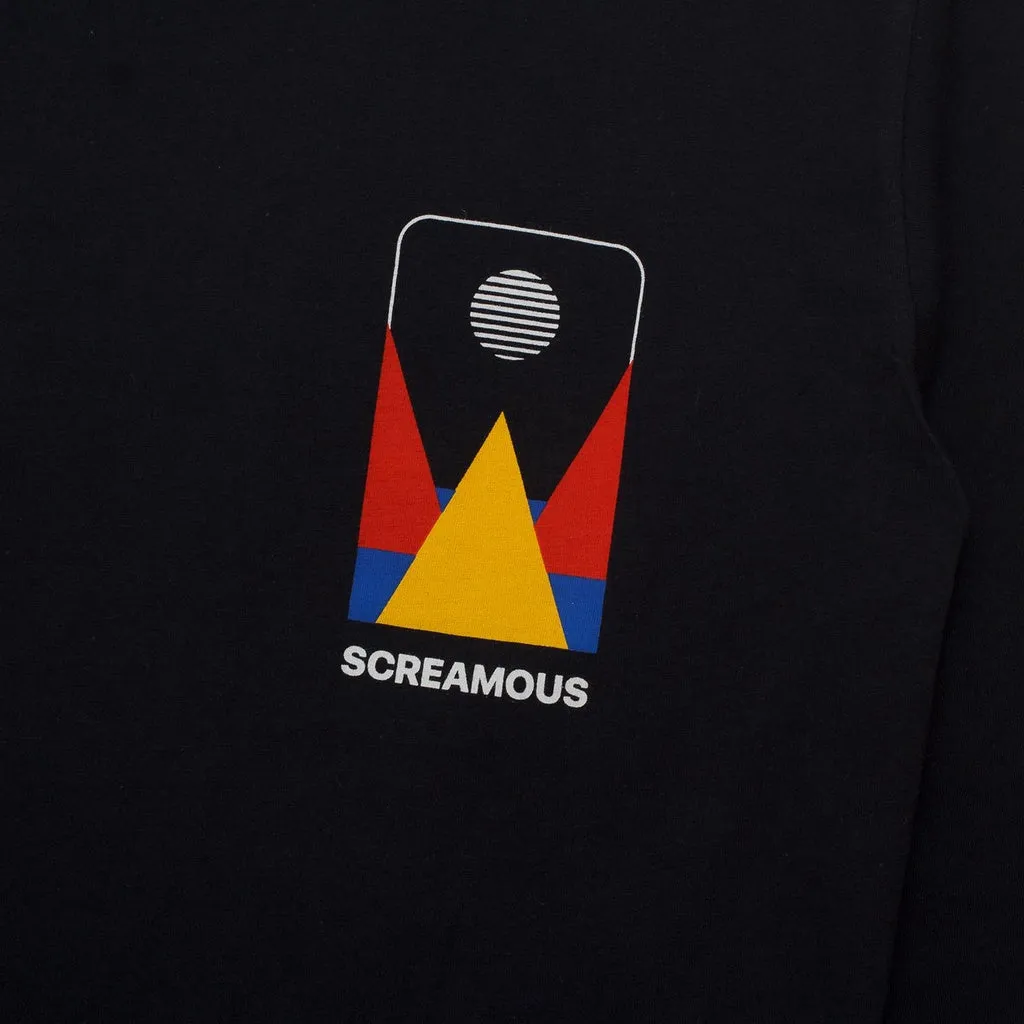 T-Shirt Longsleeves MOUNTAIN BLACK sold by Screamous product image thumbnail 2