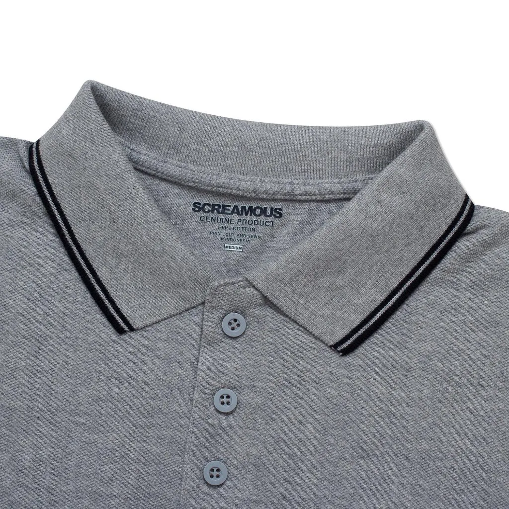 Polo Shirt CROWN LINE BLACK MISTY sold by Screamous product image thumbnail 2