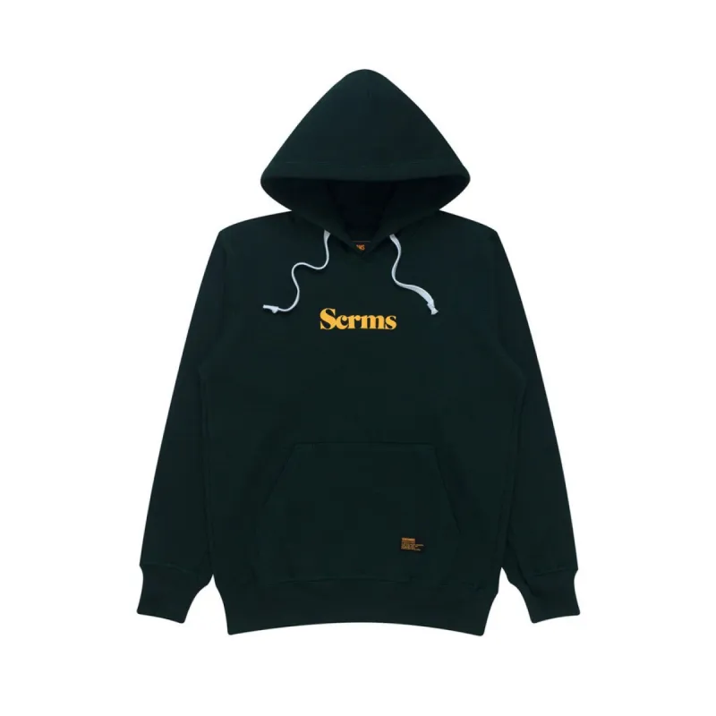 Hoodie SCRMSERIF FOREST GREEN sold by Screamous
