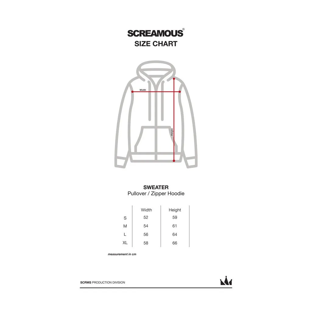 Hoodie SCRMSERIF FOREST GREEN sold by Screamous product image thumbnail 5
