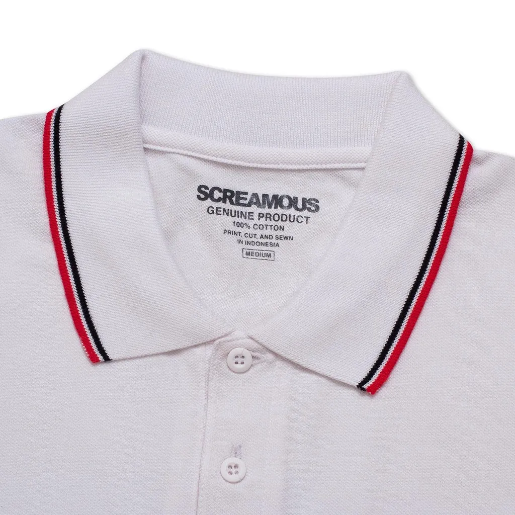 Polo Shirt CROWN LINE BLACK WHITE sold by Screamous product image thumbnail 2