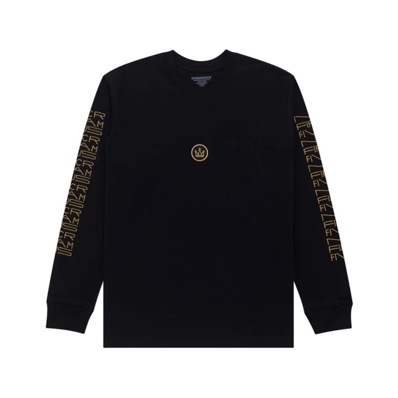 T-Shirt Longsleeves SIMON BLACK sold by Screamous