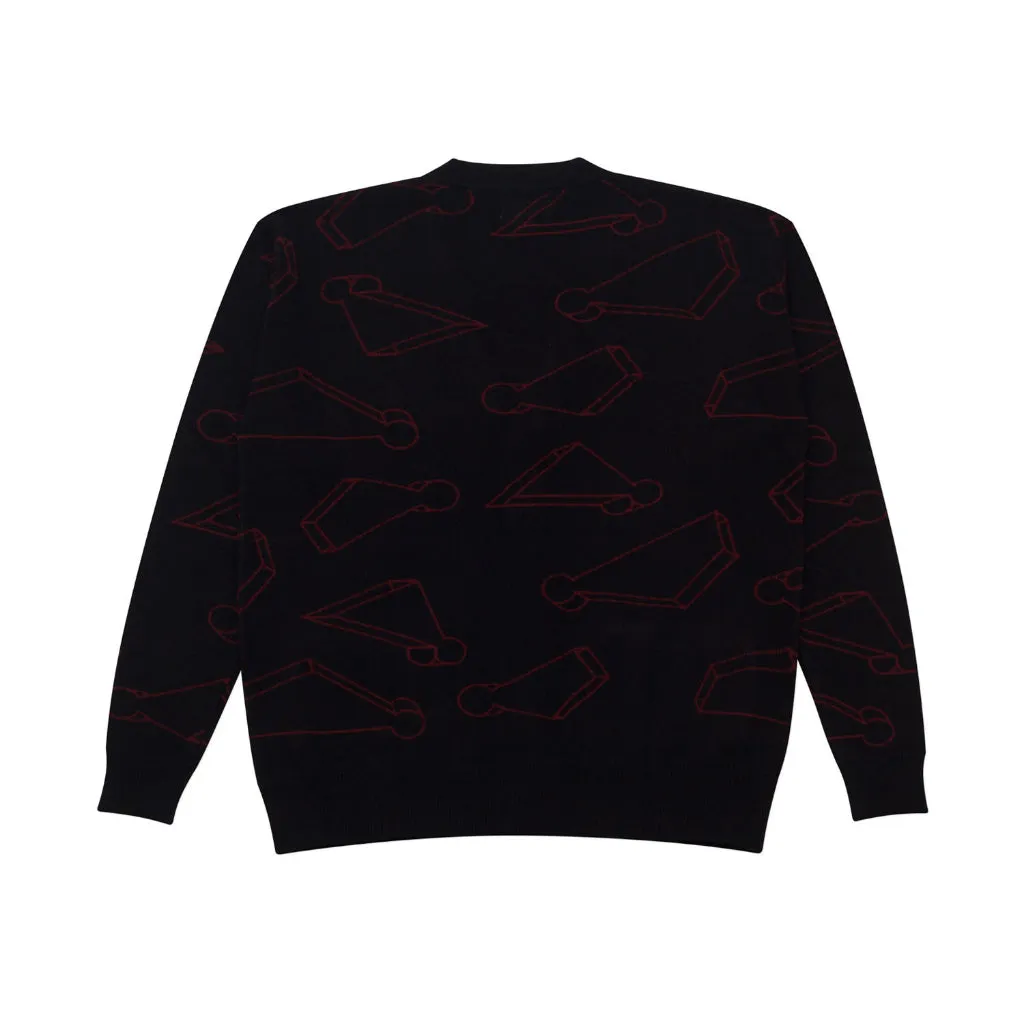 Cardigan TAME BLACK sold by Screamous product image thumbnail 4