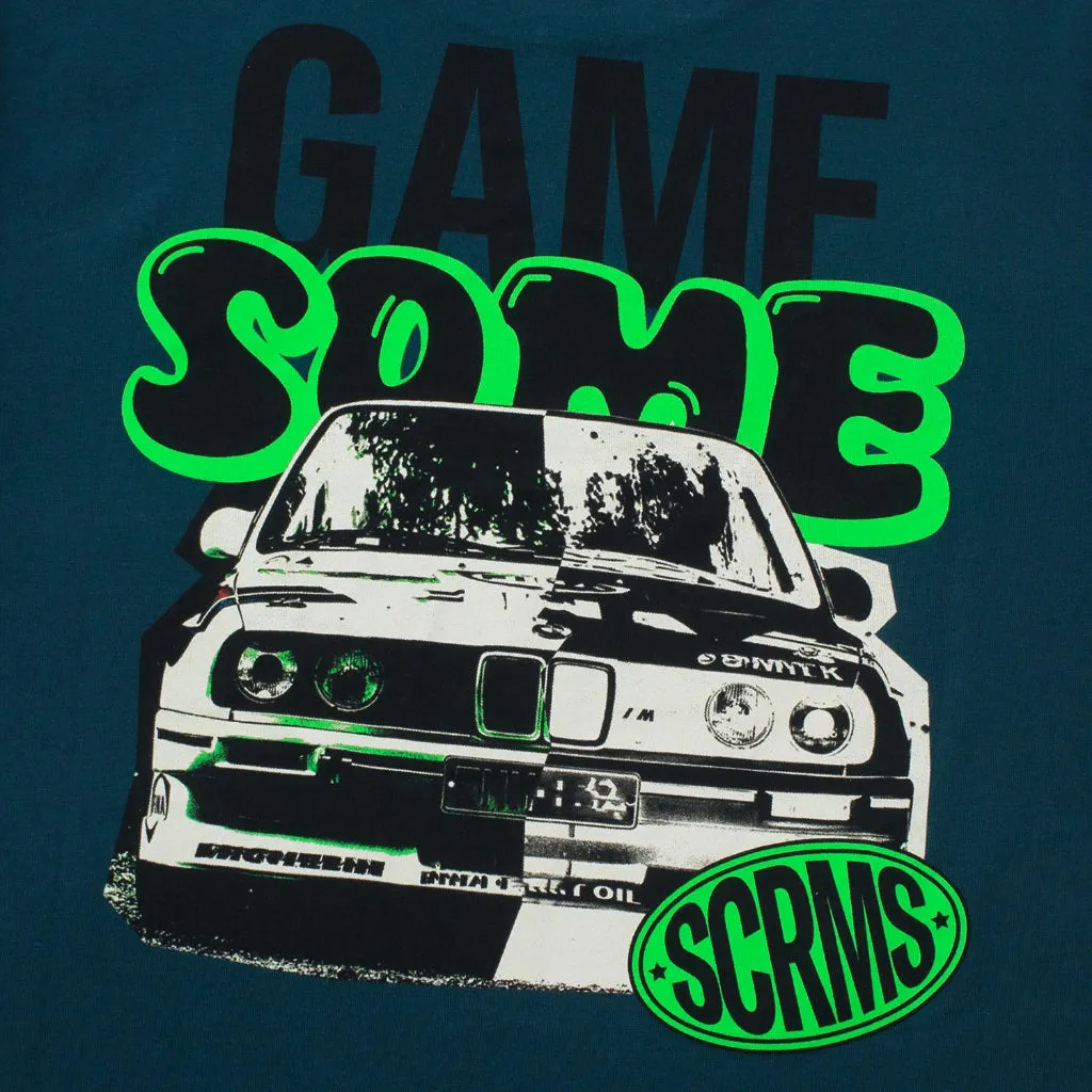 GAMESOME T-Shirt THE BMW DEEP TEAL sold by Screamous product image thumbnail 4