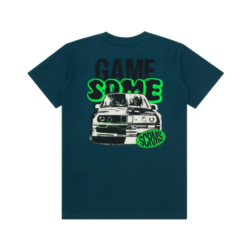 GAMESOME T-Shirt THE BMW DEEP TEAL sold by Screamous