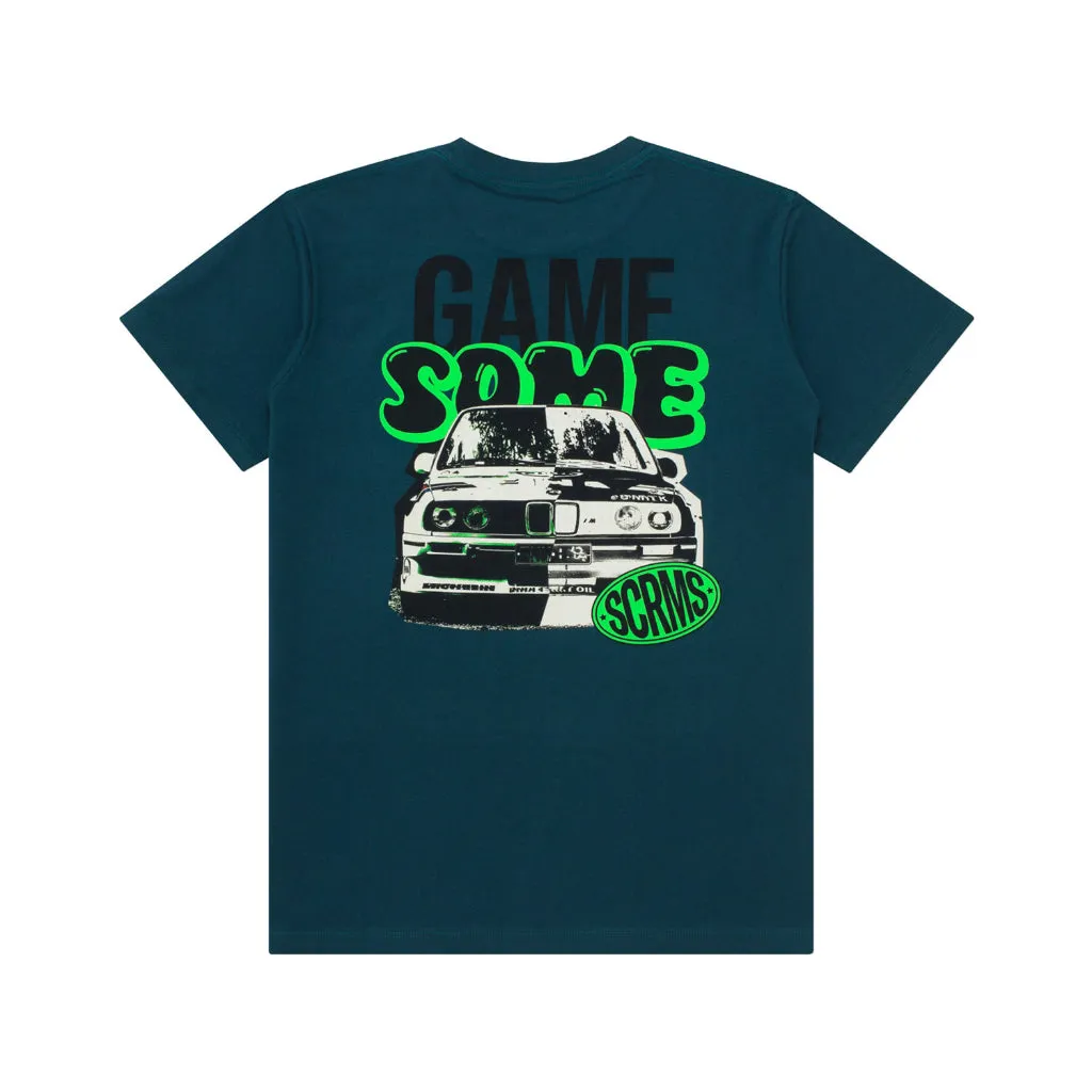 GAMESOME T-Shirt THE BMW DEEP TEAL sold by Screamous