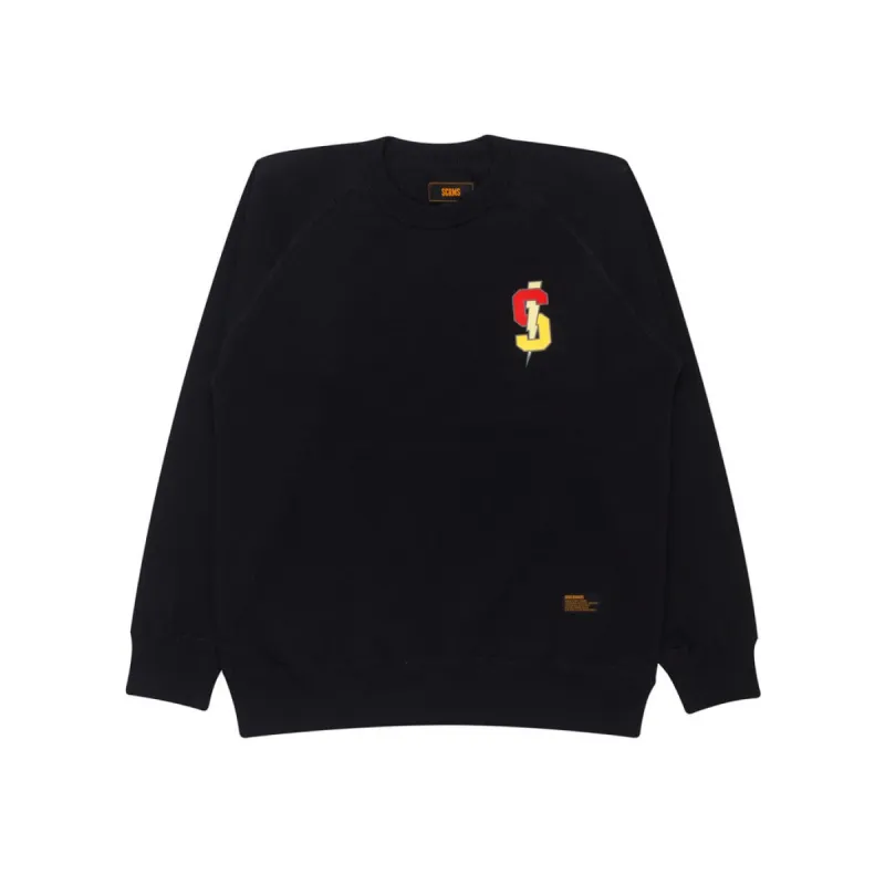 Sweater Crewneck THUNDER BLACK sold by Screamous