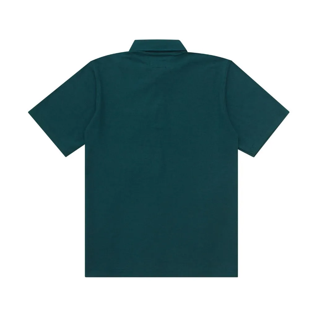 Polo Shirt CROWN GOLD GREEN sold by Screamous product image thumbnail 4