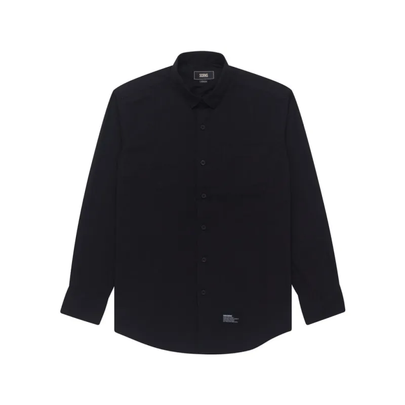 Longsleeve Shirt REECE BLACK made by Screamous