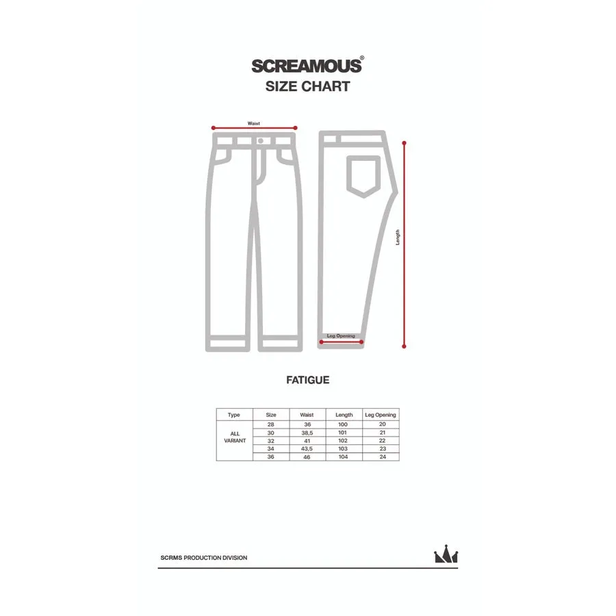 Long Pants Fatigue HENRIQUE NAVY BLUE sold by Screamous product image thumbnail 5