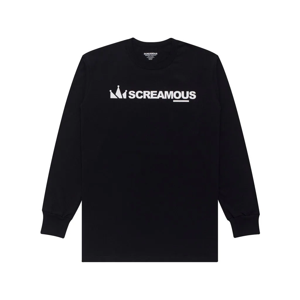 T-Shirt Longsleeves LEGEND ON WHITE BLACK sold by Screamous